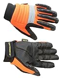 Kevlar Knuckle Reflective Metacarpal Impact Safety Work Gloves - X-Large