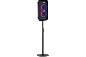 SSCEHCNY Speaker Stand for JBL Partybox100, All Metal Heavy Base Speaker Pole Stand for JBL Partybox100/110/120, Height Adjustable（Holds 44lbs）