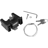 Ortlieb Bicycle Handlebar Bag, Ultimate6 M Lockable Single Cable Mount, Black
