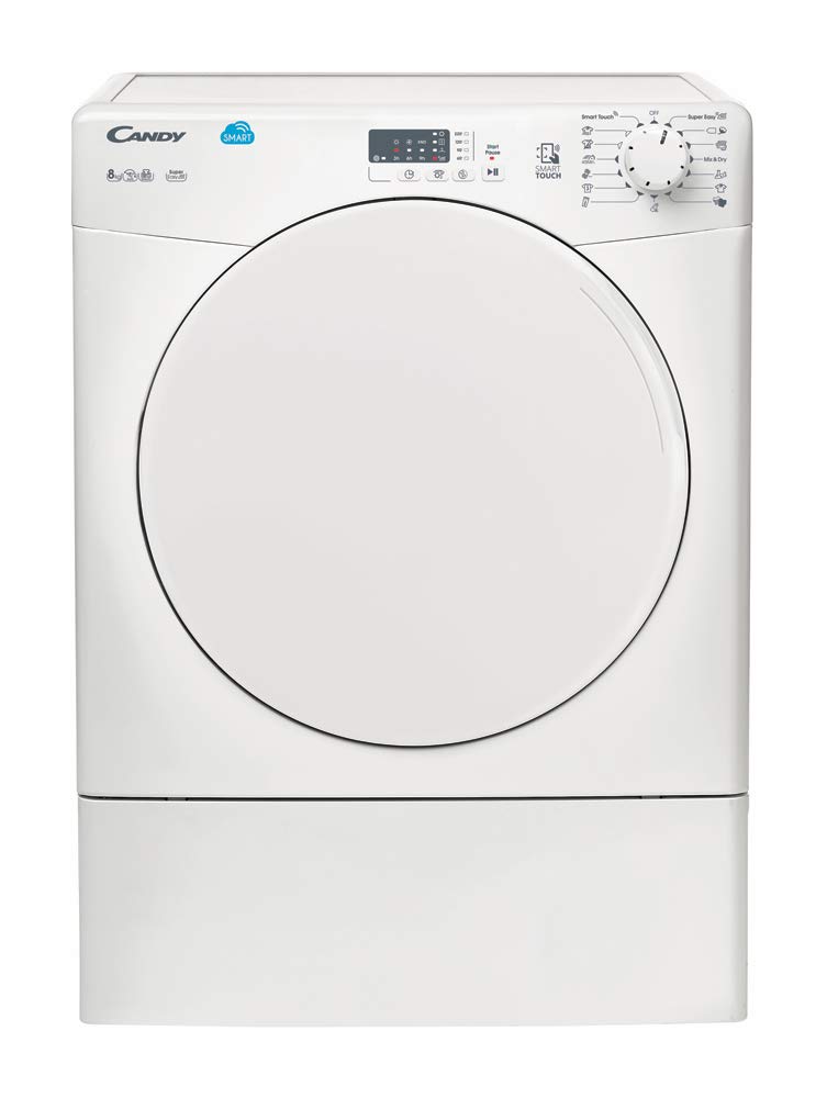 Candy-CS-V8LF-S-Secadora-Evacuacion-8KG-Digital-y-Mandos-Tecnologia-NFC-14-Ciclos-Escotilla-XXL-Certificado-Lana