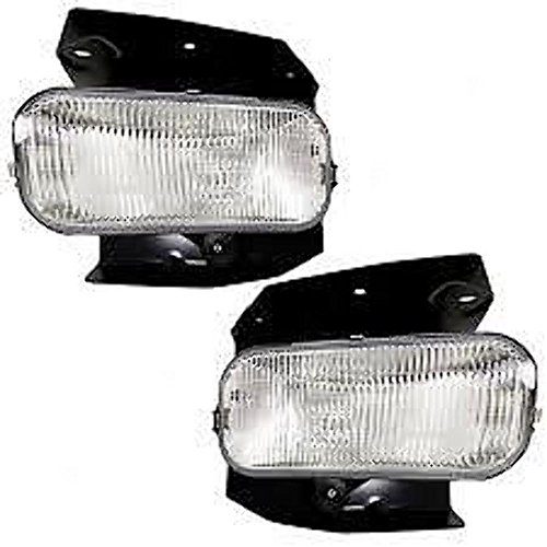 99-03 Ford F150 (except Harley Davidson) L & R Fog Lamp Assys w/bracket (pair)