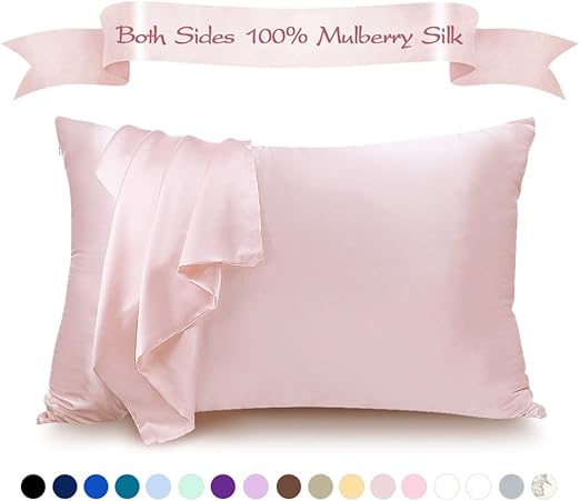 Amazon Com Lulusilk Mulberry Silk Pillowcase For Hair And Skin