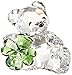 Swarovski Kris Bear Crystal Figurine, Good Luck