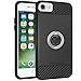 iPhone 7 Case, iPhone 6s/6 Case, Amuoc Heavy Duty Shockproof Anti-Scratch Case with 360 Degree Rotating Ring Grip kickstand for iPhone 7/6s/6