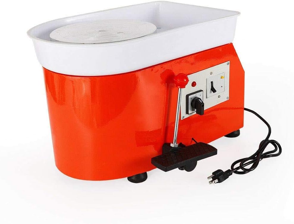 DONSU Pottery Wheel 25cm Pottery Forming Machine 350W
