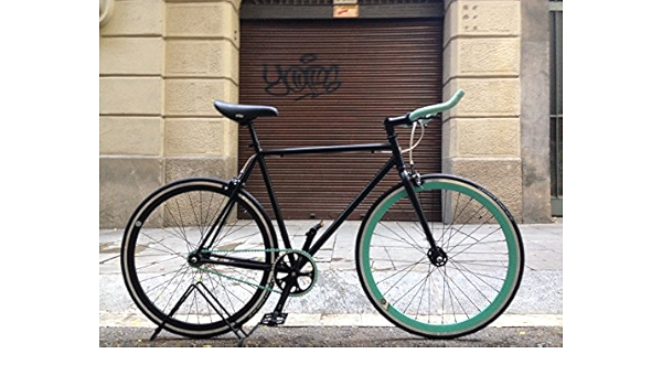 MOWHEEL Bicicleta Fixie Single Speed Talla 56: Amazon.es ...