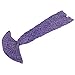 NOPTEG Kids Mermaid Sleeping Funny Blanket Crocheted Sofa Sleeping Bag Birthday Gift with Scale for Camping,Sleeping,Reading,Car Trip (Deep Purple)