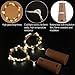 Wine Bottle Lights with Cork 6 Pack-3 Dimmable Modes 6 Spare Battery - for DIY, Party, Decor, Christmas, Halloween,Wedding(Warm White)