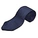 Alizeal Knit Tie for Men, Solid Slim Casual Knitted Neckties,Navy