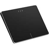ProtoArc T1 Plus Bluetooth Trackpad for Win 11/10, Black | Large 6.4" touch surface, supports 3-device switching via Bluetooth. No USB receiver needed. Rechargeable and Multi-Gesture.