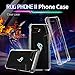 redluckstar ROG Phone 2 Case, ROG Phone II Case, Slim Fit Clear Cover TPU Silicone Bumper Soft Anti-Scratch Shockproof Protective Case for ASUS ROG Phone 2 (ZS660KL) Gaming Phone 2019