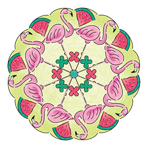 Ravensburger Mandala Designer Flamingo & Friends 28518, Zeichnen lernen für Kinder ab 6 Jahren, Kreatives Zeichen-Set… – Bild 4