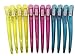 Minalo 12pcs Transparent Sectioning Plastic& Metal Duckbill Clips Hairdressing Salon Hair Grip DIY Hair-Styling Accessories Hair Clips, Non-slip Hair Barrettes for Women, Girls and Hairdresser
