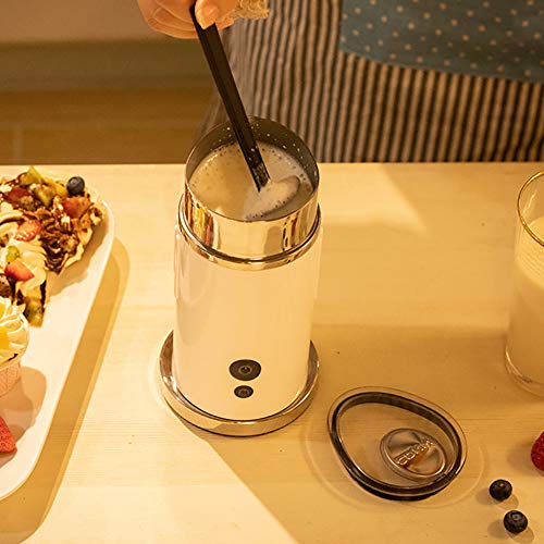 XIAOFEI Elektrisch Milch Dampfer Milchaufschäumer Zum Capuccino. Schokolade Heiß, Kalt Milch Heizung Wärmer Elektrisch… – Bild 5