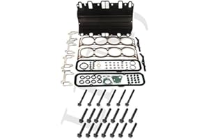 BRITPART Head Gasket Set Complete with Bolts Compatible with Land Rover Discovery 1 1994-1998 / Discovery 2 1999-2004 Parts # STC4082 & ERR2943 x 14 & ERR2944 x 6