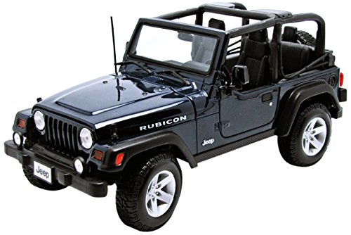 Maisto Die-cast Model Jeep Rubicon (1:18 scale in Red)