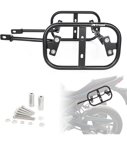 Amazon.com: tyuhk Rear Carrier Luggage Rack Top Box Case for