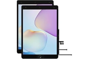 VDASO for iPad 9 (9th Generation) Screen Replacement 2 Pack 10.2 Inch Digitizer, for iPad 9th Gen (2021 Released) A2602 A2603 A2604 A2605 Touch Glass with Home Button
