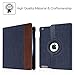 Fintie Apple iPad 2/3/4 Case - 360 Degree Rotating Stand Smart Case Cover for iPad with Retina Display (iPad 4th Generation), iPad 3 & iPad 2 (Automatic Wake/Sleep Feature) - Denim Indigo