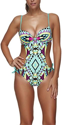Women's Sexy Holow Out Swimsuit One Piece Bikini Monokini Swimwear Size XXL