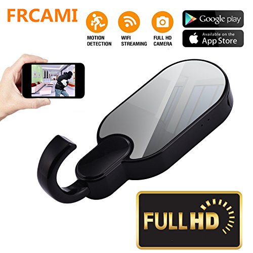 Click Here to See More Images FRCAMI Hook Camera 1080P HD Wifi Camera Night Version Home Security Nanny Cam