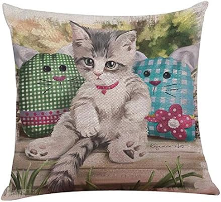 Cat Collection Decorative Cushion Cover Throw Pillow Case With