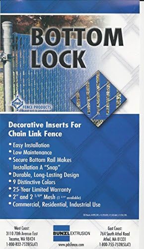 PDS PEXCO PRIVACY SLATS FOR CHAIN LINK FENCE - 6' - GREEN