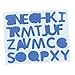 Adhesive Foam Letters - 1/2