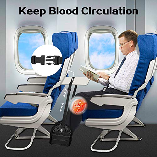 Foot Rest Airplane Travel Footrest Flight Leg Hammock Hanger Sling to
