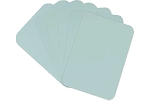 TIDI Choice Tray Covers, Blue (Case of 1,000) - Heavyweight Bond, 8.5" x 12.25", Fits Ritter Size B Dental Trays - Essential Medical Supplies and Dental Consumables - Bulk Dental Tray Covers (917513)