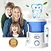 Nicefeel Electric Dental Water Flosser 600ml Capacity Quite Design（50db）Anti-leakage Professional Countertop Dental Oral Irrigator with 7 Multifunctional Tips for Adult and Kids