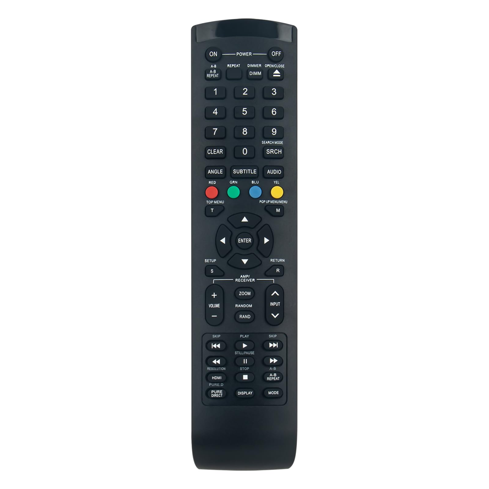 VINABTY RC004BD Replaced Remote Control Suitable for Marantz Blu Ray disc Player RC004BD BD5004 BD7004 BD8004 307010053023M