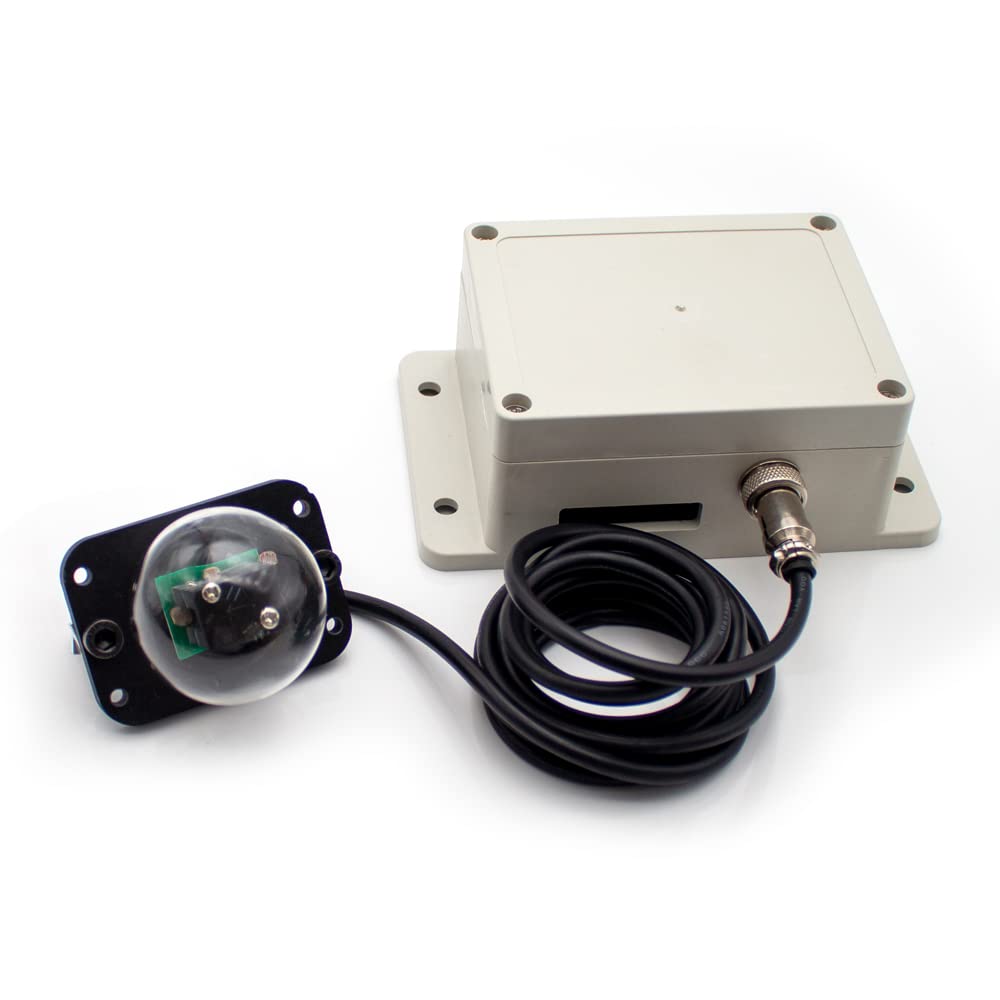 LeTkingok Single Double Axis Solar Tracker Sun Tracking System, Tracking Controller Automatically Manual Switch Vertical Towards Sun (A Single axis)