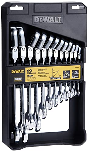 DEWALT Ratcheting Wrench Set, SAE, Flexible, 12-Piece (DWMT19231)
