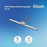 Elliott Multi Purpose Window Squeegee 40cm Aluminum Frame Grey Handle view 2