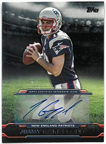 Authentic Autographed Jimmy Garoppolo 2014 Topps Certified Autograph 