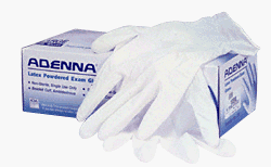 Amazon.com: CRL Medium Disposable Latex Rubber Gloves - Powder ...