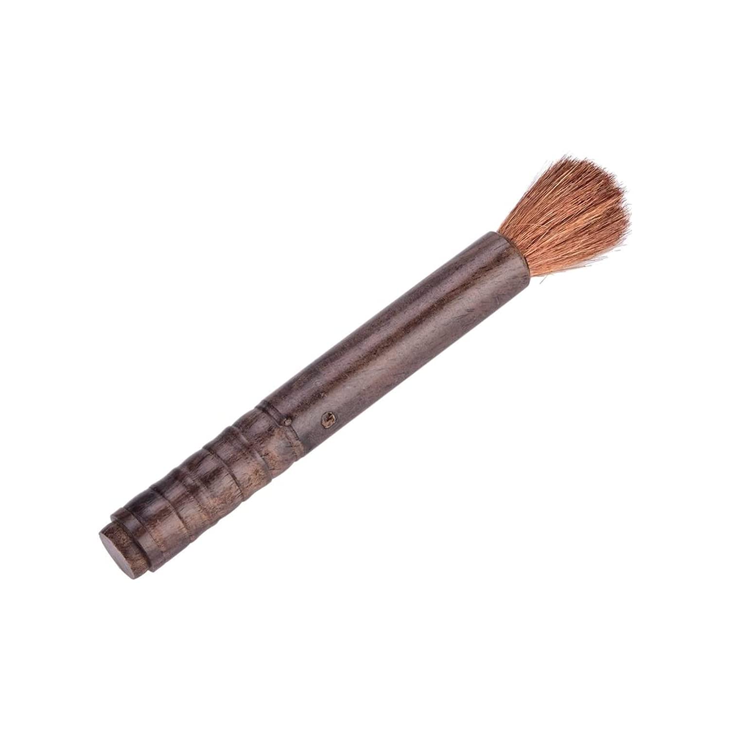 VBESTLIFE Guitar Cleaning Brush, Solid Wood Guitar String Cleaning Brush Guitar Repair Maintenance Cleaning Tools Wooden String Cleaner Guitar String (Ebony) Guitar Cleaner Performance Accessory