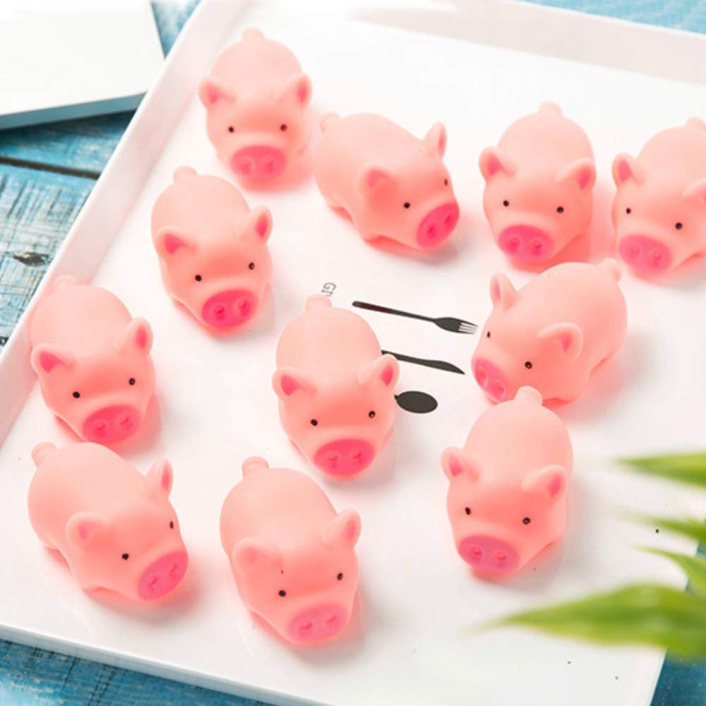 mini plastic pigs