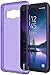 Aeska Galaxy S8 Active Case, Ultra [Slim Thin] Flexible TPU Gel Rubber Soft Skin Silicone Protective Case Cover for Samsung Galaxy S8 Active (Purple)