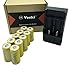 Rechargeable CR123A Battery, Veeki VK-BT16340 RCR123A 3.7V 700mAh Protected Li-ion 16340 Batteries 10Packs for High Drain Device (10PC+charger)