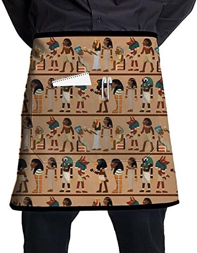 LIHAI Sphinx Kitchen Apron Towel Waist Apron Bib Save-all Intended For Adult Cooking Twill One Size