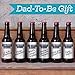New Baby Gift Essentials For Mom & Dad | Wine Beer Stickers for Baby Shower Presents (Daddy Milestones Beer Labels)