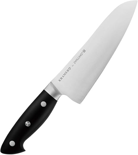 Amazon Zwilling ツヴィリング ボブ クレーマー ユーロ エッセンシャル 三徳包丁 180mm ステンレス 日本製 日本正規販売品 Bob Kramer Euro Essential Santoku 181 三徳包丁 オンライン通販