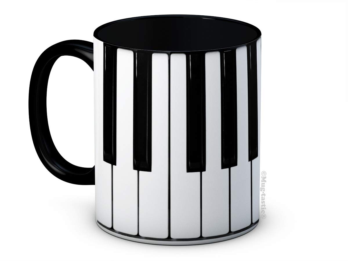 Piano Keys Keyboard Musical - Ceramic Coffee Mug