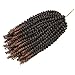 1 pack spring twist crochet braiding hair Ombre Colors Synthetic Hair Extension T30