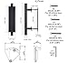 FLORADIS Pull and Flush Handle Set 12