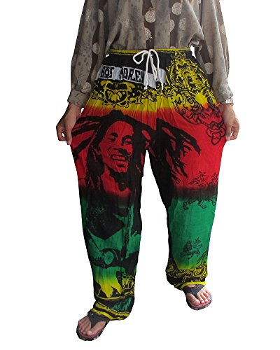 BOB MARLEY Print Exercise Yoga Harem 