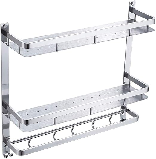 estantes de aluminio para ba�o