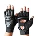 Kagogo Half Finger Taekwondo Training Boxing Gloves, Muay Thai Sandbag Training Punching Bag Half Mitts Sparring Glove